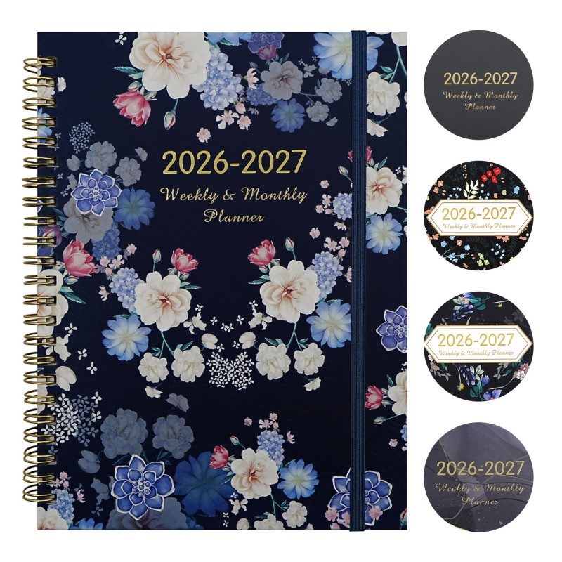 2026-2027 A5 Spiral Planner notebook