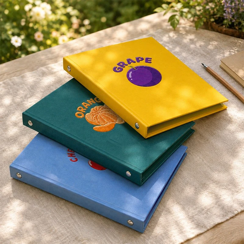 A4 PU Fruit Loose Leaf Lever Arch File Folder A4 PU Fruit Loose Leaf Lever Arch File Folder