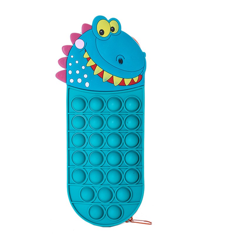 Cartoon Silicone Pencil Case