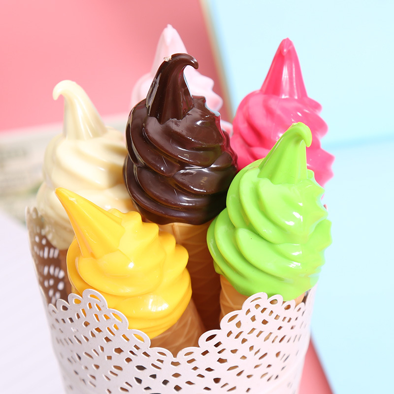 Cute Simulation Ice-Cream Shaped Ballpoint Pen