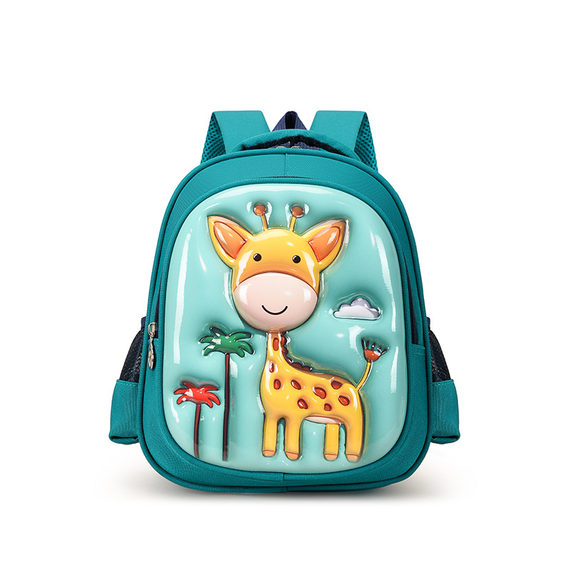EVA Waterproof Cartoon Animal Mini Children School Bag