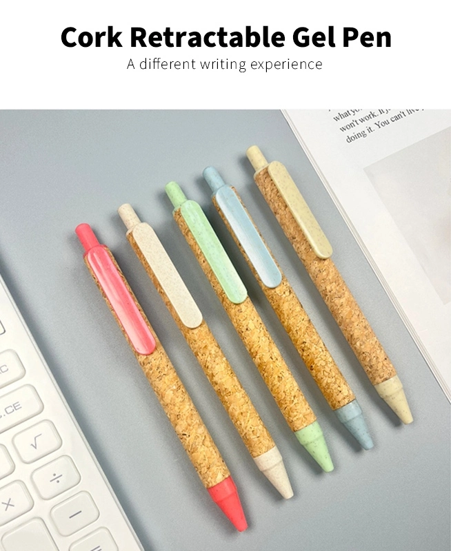 1 0mm Eco Friendly Wheat Straw Ballpoint Pen