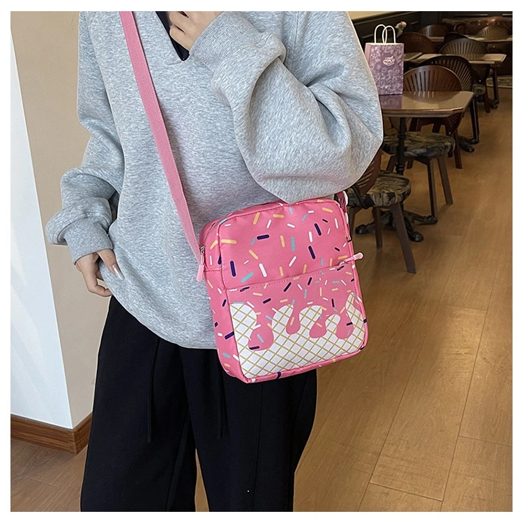 3 Piece Donut Themed Backpack Set