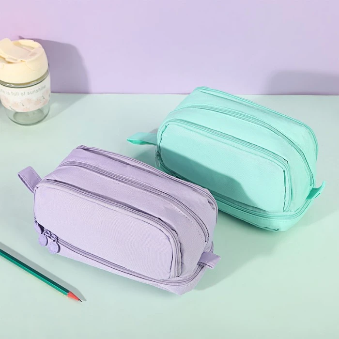 Double Window Macaron Pencil Case