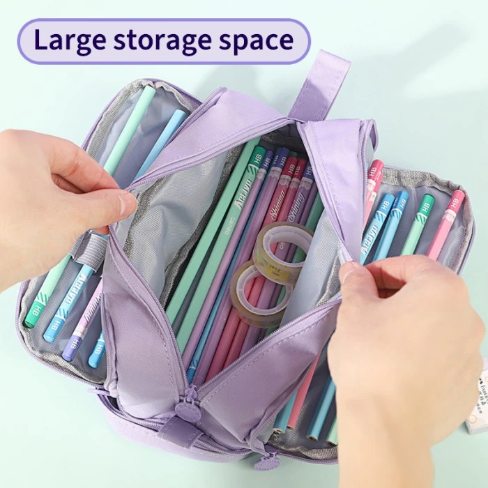 Double Window Macaron Pencil Case
