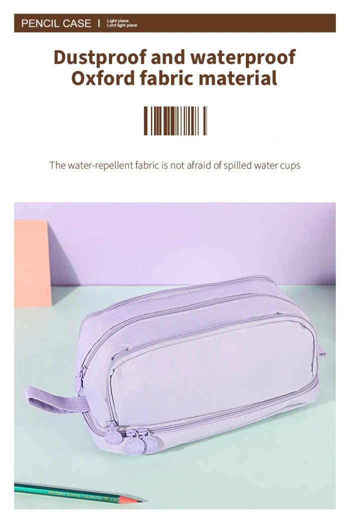 Double Window Macaron Pencil Case