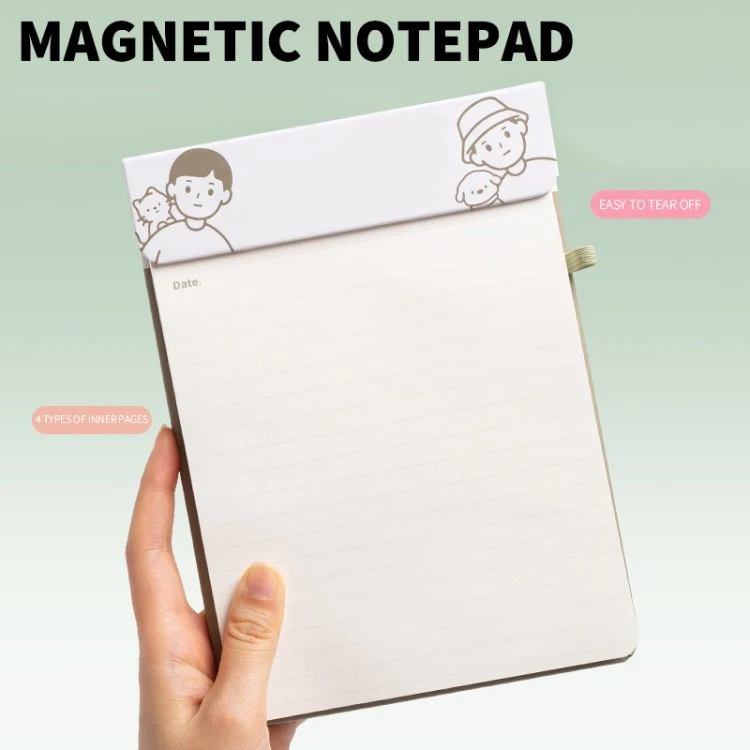 Mini Pocket Magnetic Peel Off Notepad