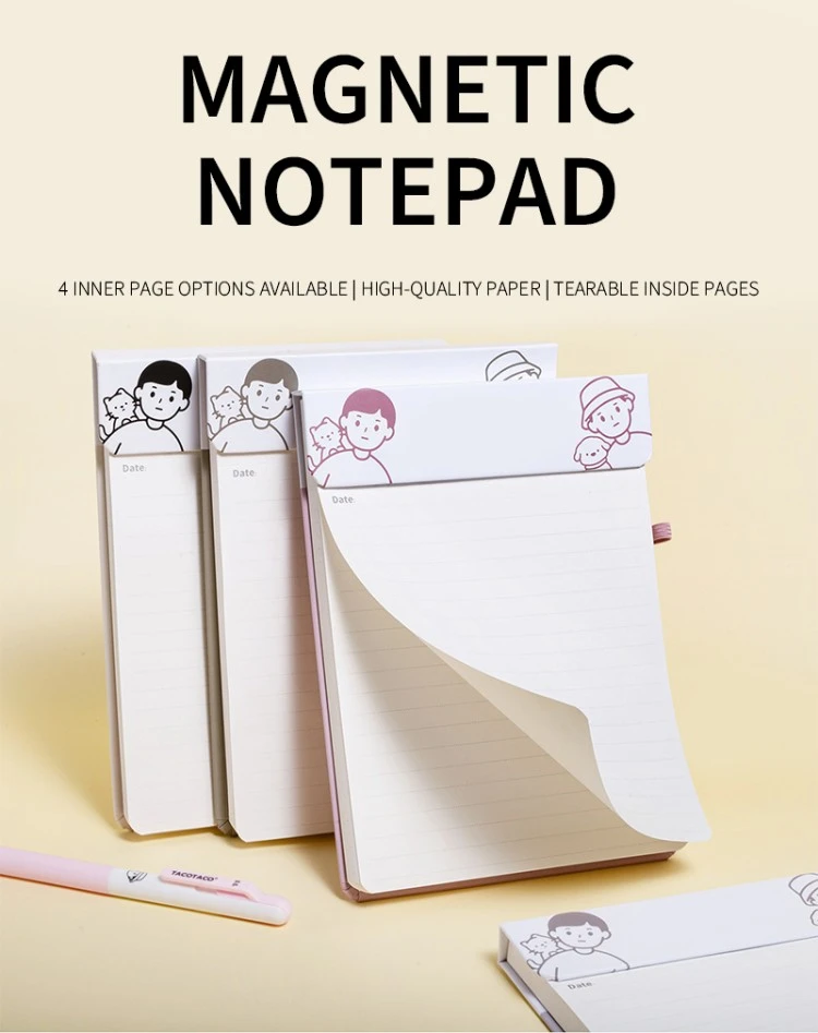 Mini Pocket Magnetic Peel Off Notepad