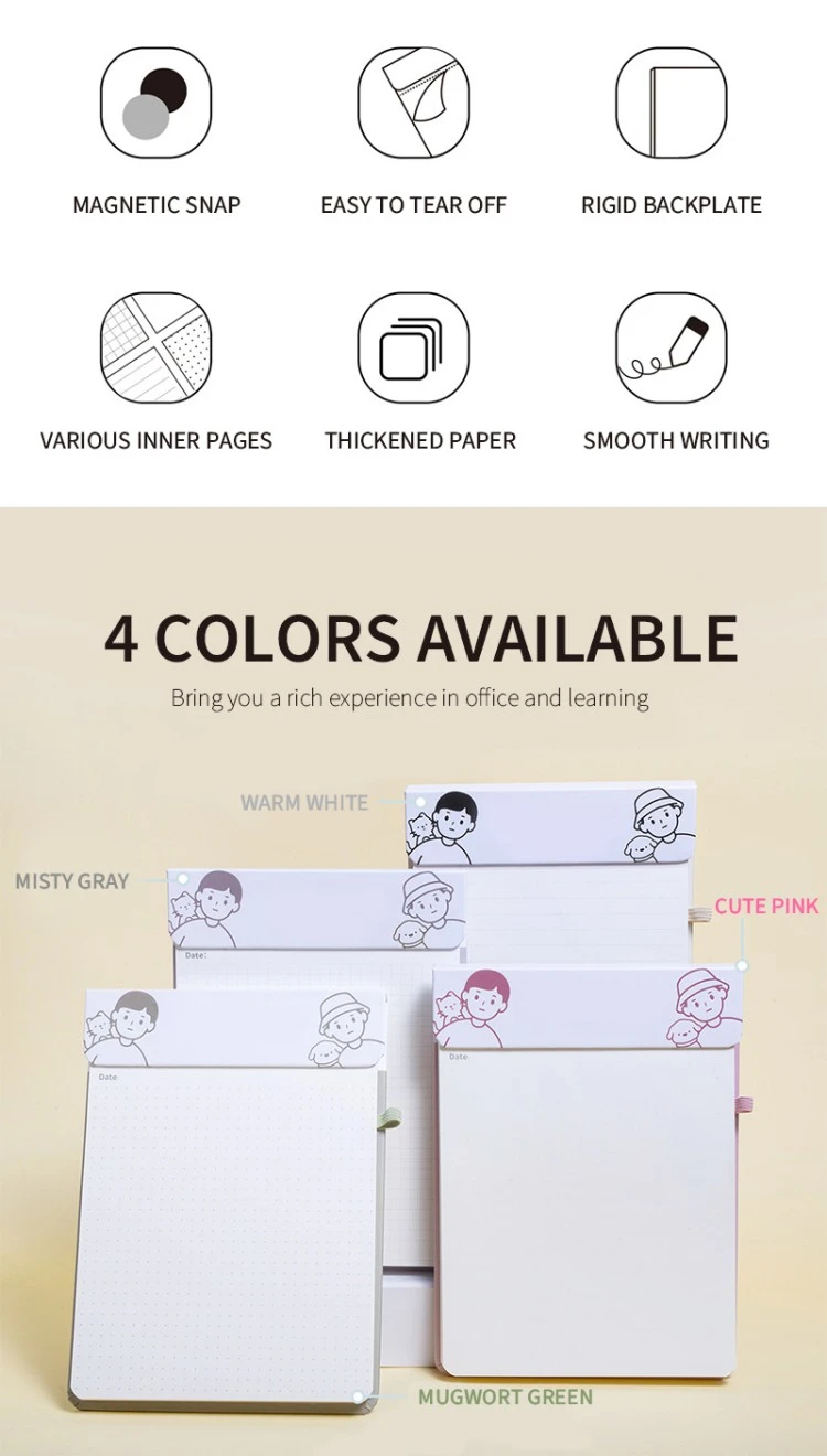 Mini Pocket Magnetic Peel Off Notepad