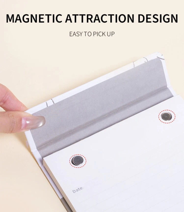 Mini Pocket Magnetic Peel Off Notepad