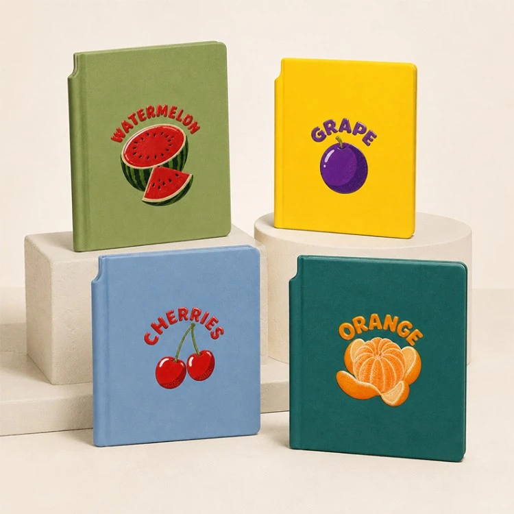Mini Square Skin Touch Pu Pocket Notebook