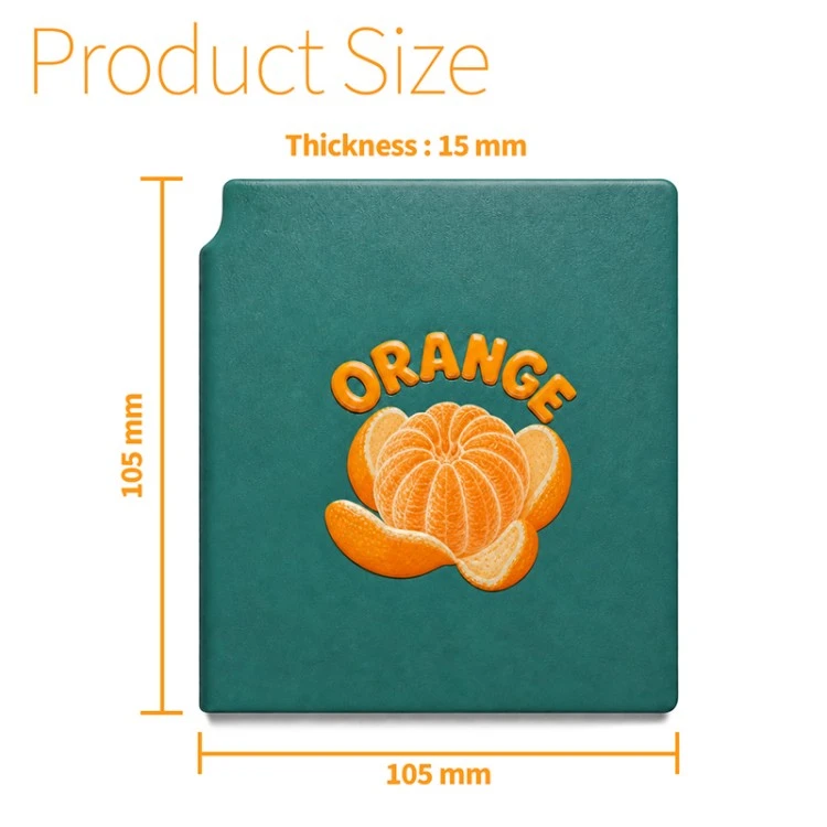 Mini Square Skin Touch Pu Pocket Notebook
