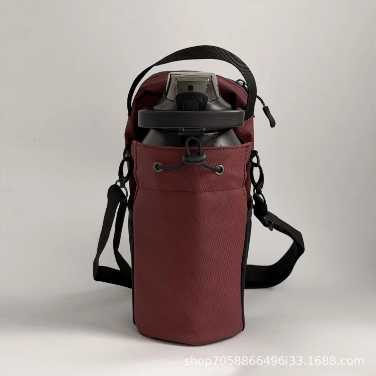 Waterproof Drawstring Water Bottle Crossbody Bag