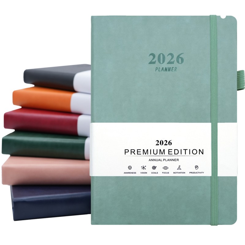 Monthly Planner Hardcover Notebook