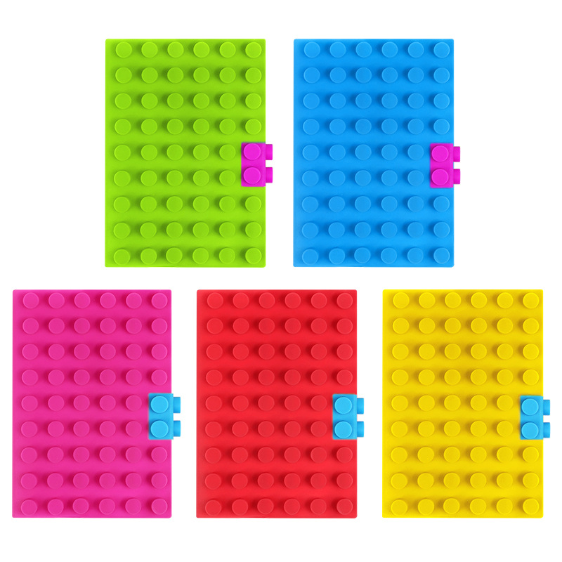 School Block Softcover Silicone Notebook