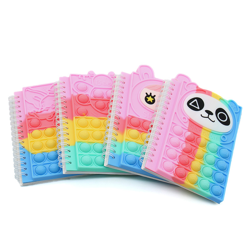Squeeze Stress Relief Silicone Notebook